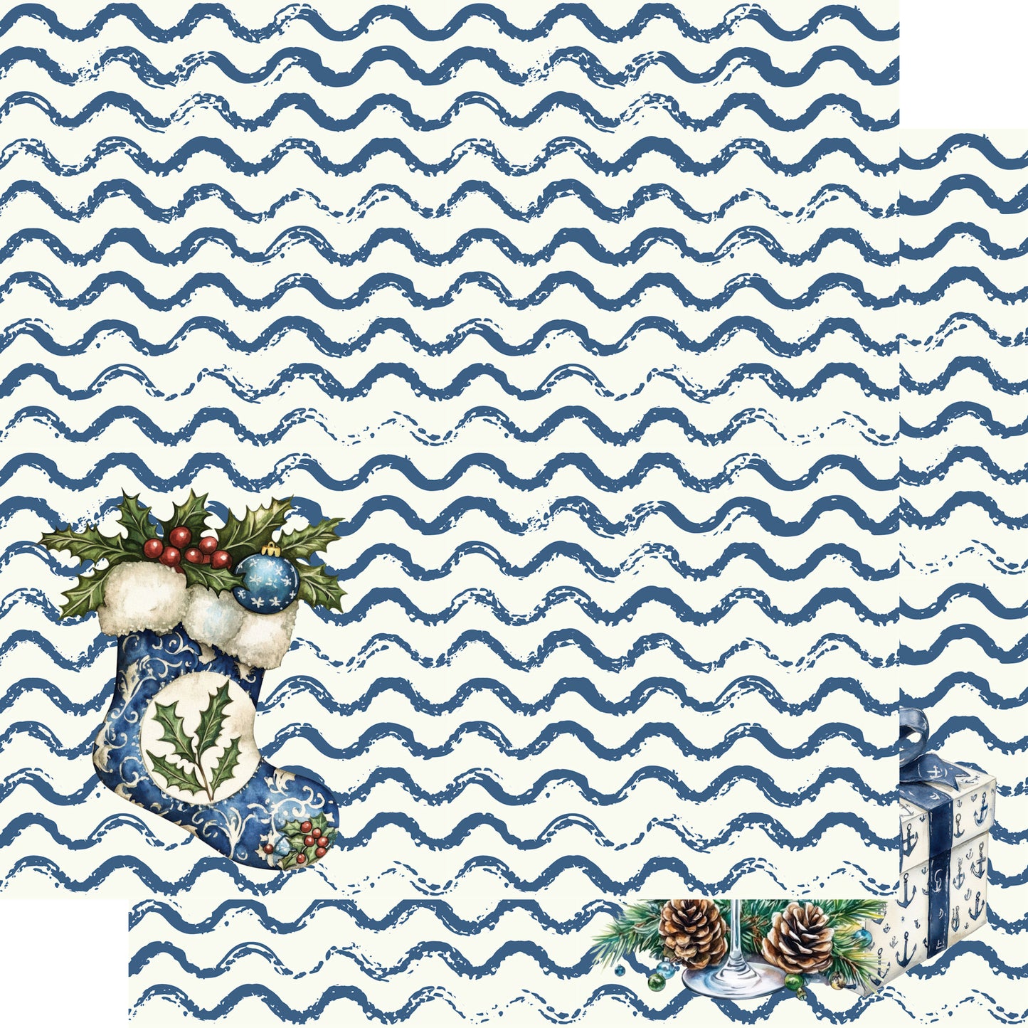Merry Cruisemas 12 x 12 Scrapbook Paper & Embellishment Kit by SSC Designs - 3 Kits