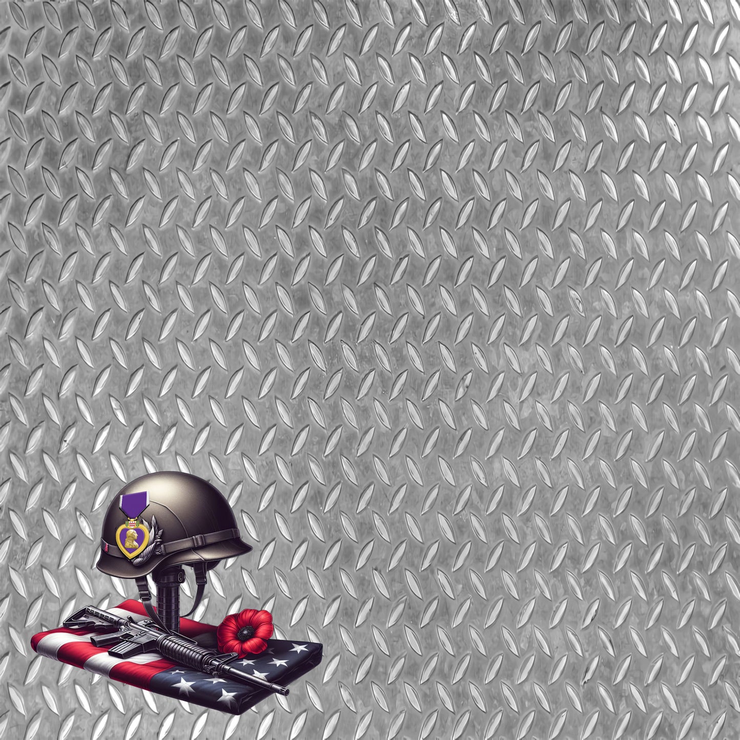 Memorial Day Collection Memorial Day 12 x 12 Double-Sided Scrapbook Paper by SSC Designs - 15 Pack