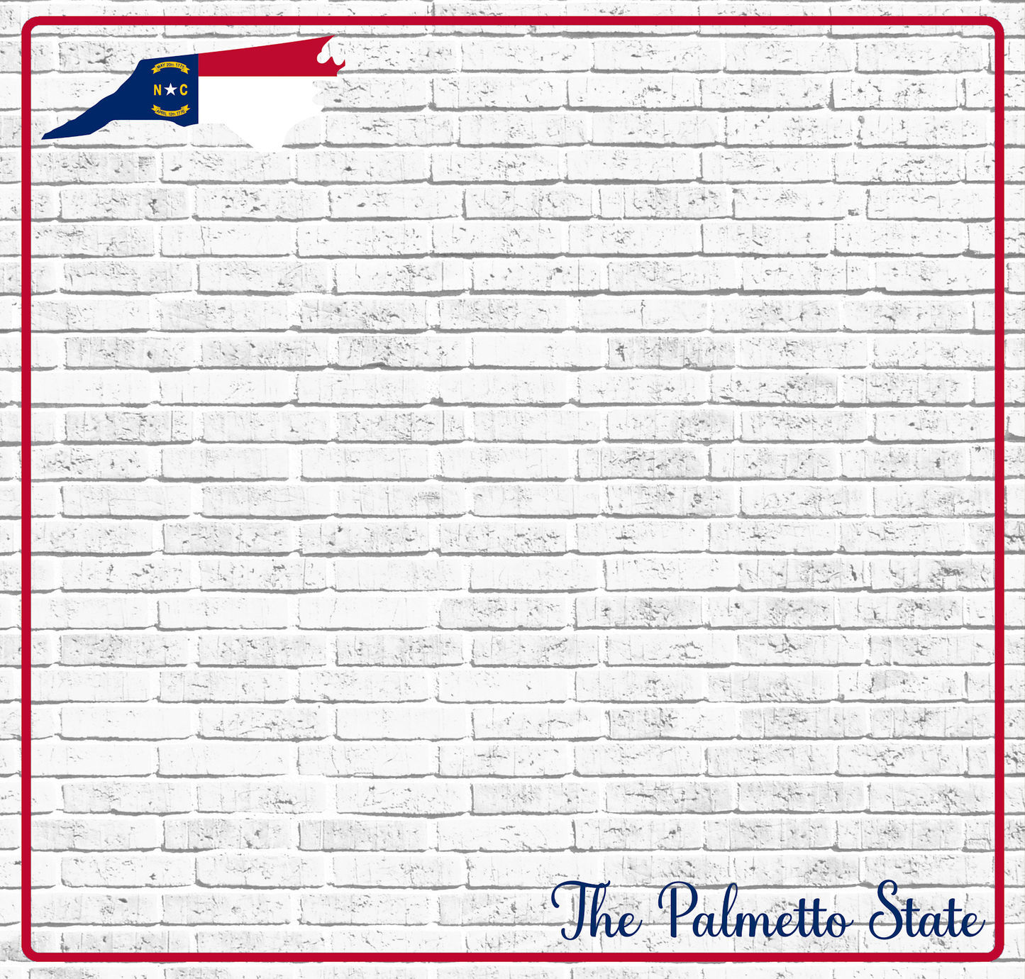 Fifty States Collection North Carolina 12 x 12 Double-Sided Scrapbook Paper by SSC Designs - 15 Pack