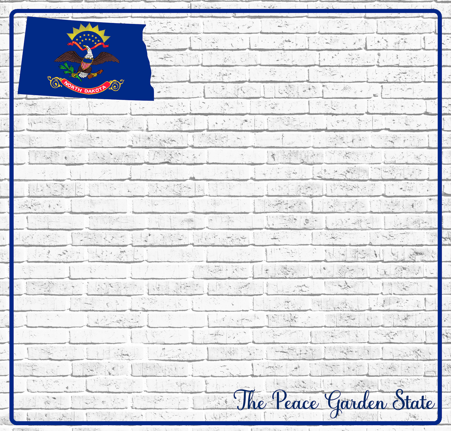 Fifty States Collection North Dakota 12 x 12 Double-Sided Scrapbook Paper by SSC Designs - 15 Pack