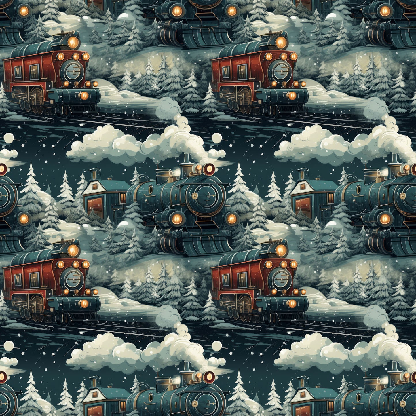 North Pole Express Collection Don't Forget The Elves 12 x 12 Double-Sided Scrapbook Paper by SSC Designs - 15 Pack