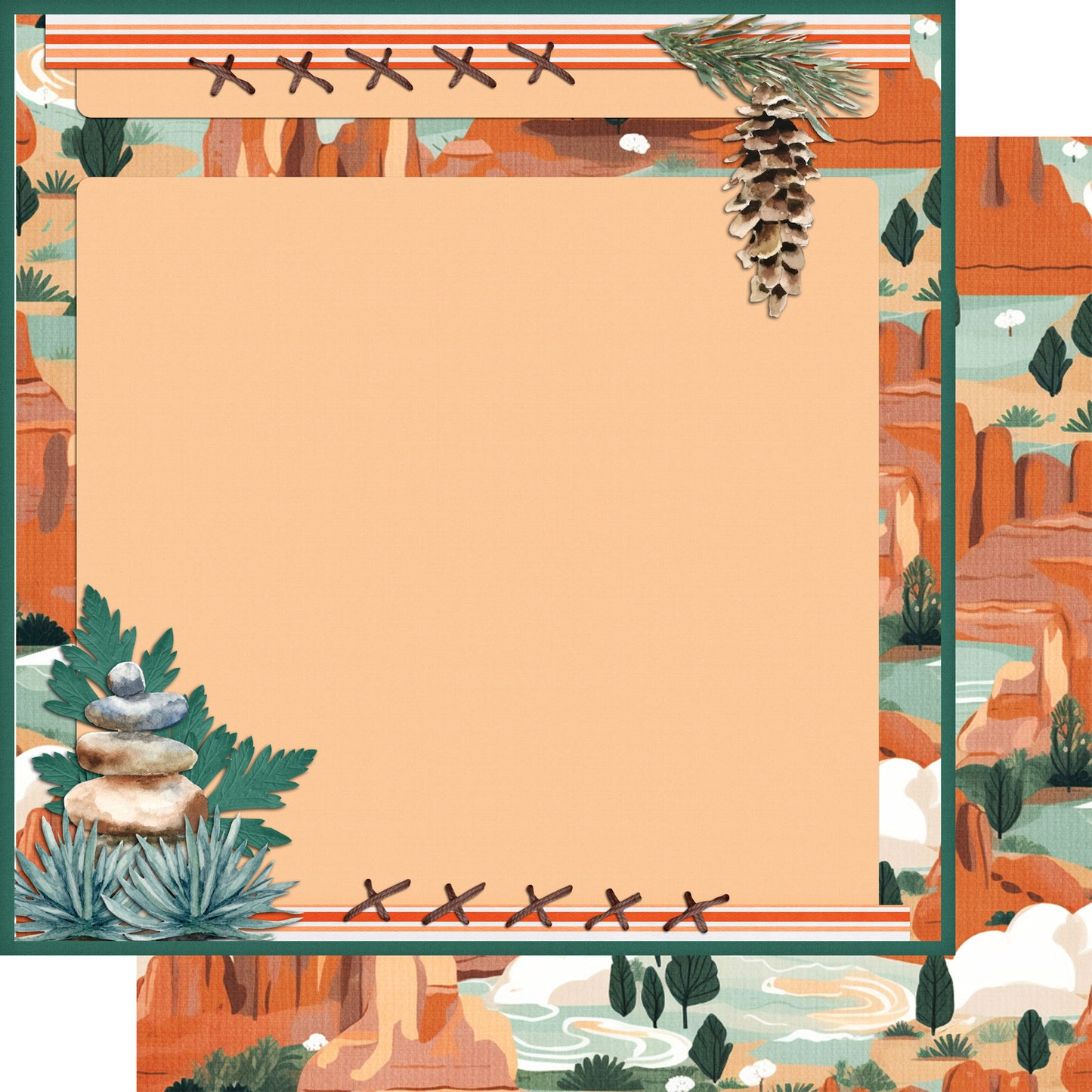 National Parks 12 x 12 Scrapbook Paper & Embellishment Kit by SSC Designs - 3 Kits