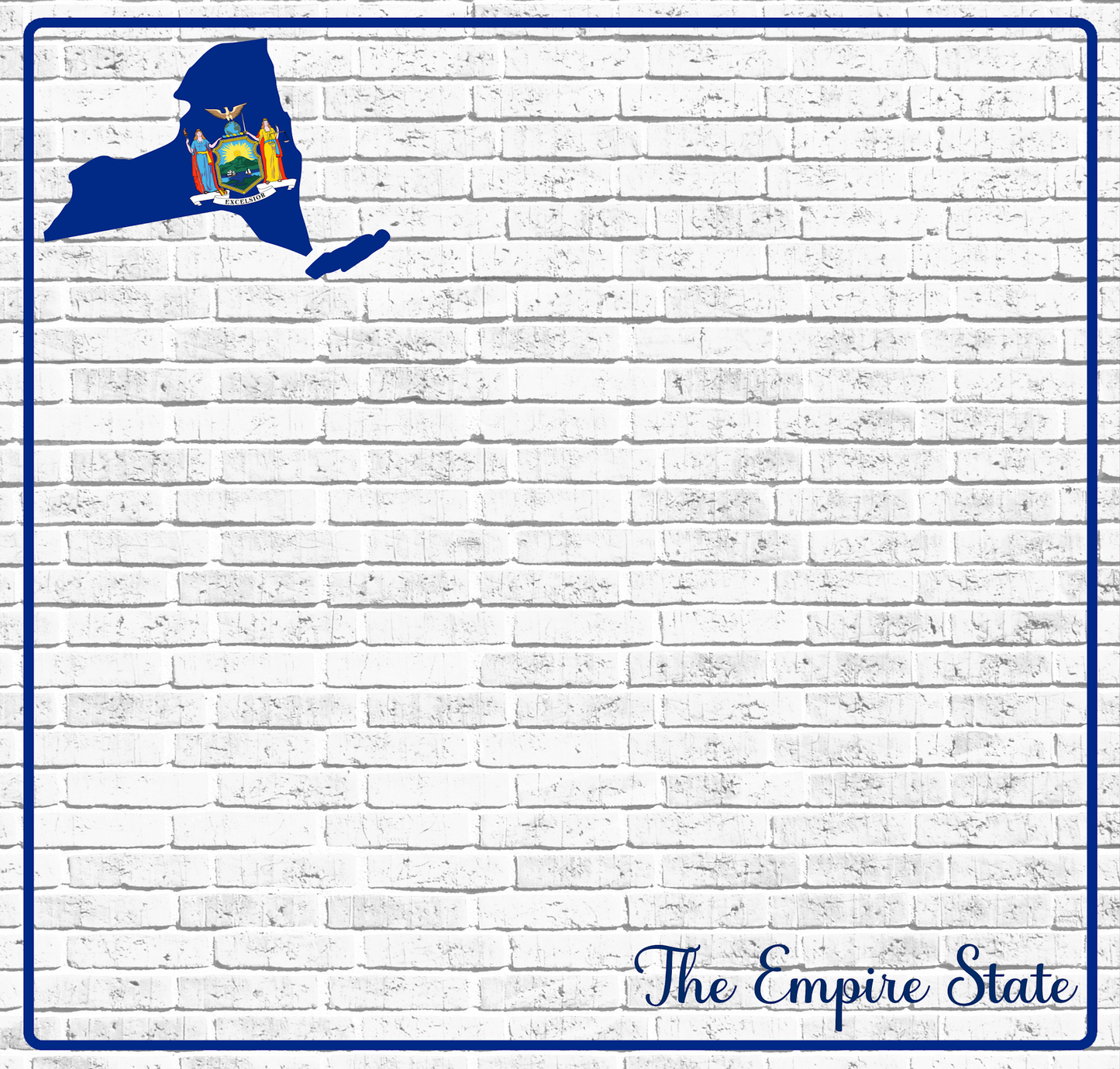Fifty States Collection New York 12 x 12 Double-Sided Scrapbook Paper by SSC Designs - 15 Pack