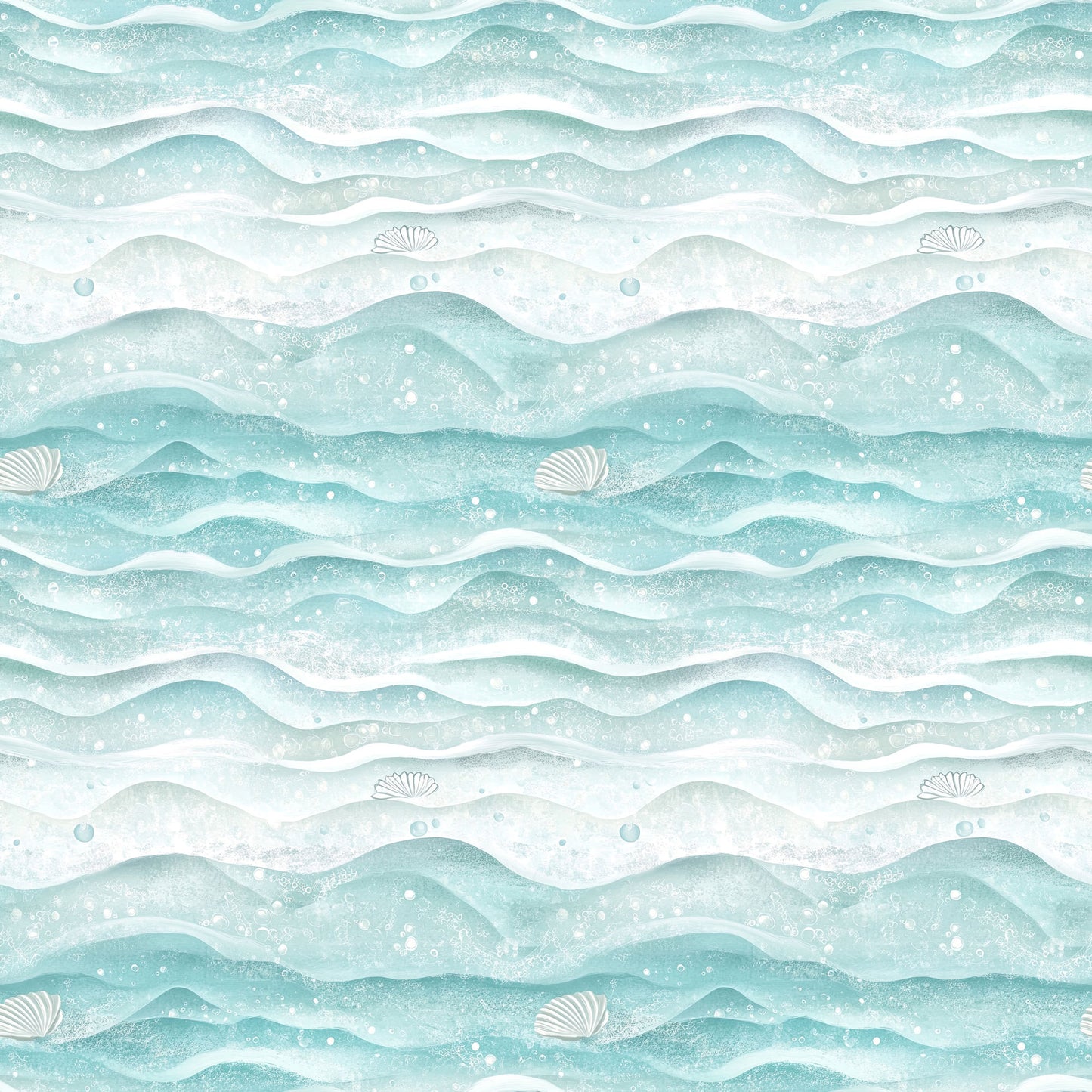 Ocean Serenity Collection Jelly Fish 12 x 12 Double-Sided Scrapbook Paper by SSC Designs - 15 Pack