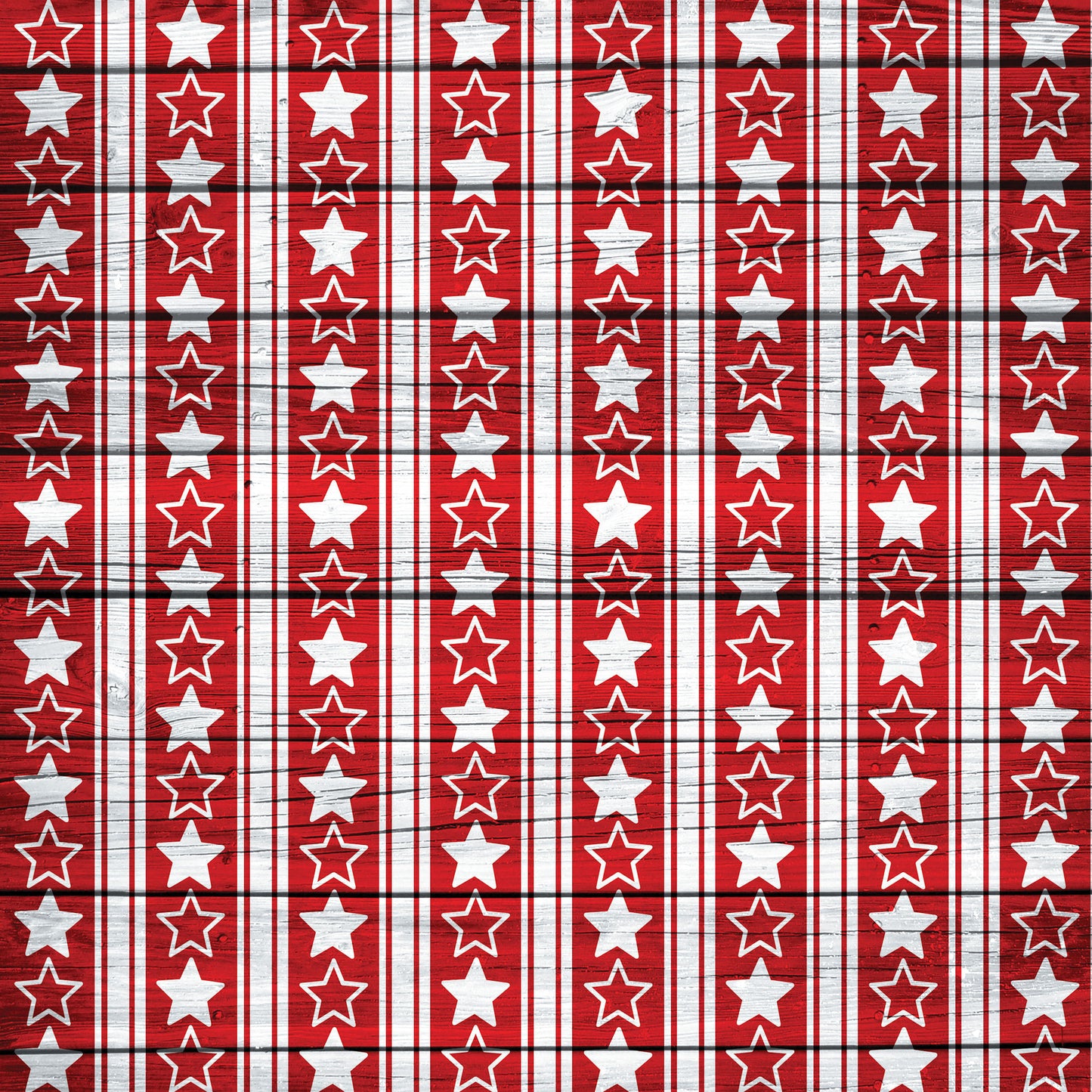 Patriotic Pups Collection Yorkshire Terrier 12 x 12 Double-Sided Scrapbook Paper by SSC Designs - 15 Pack