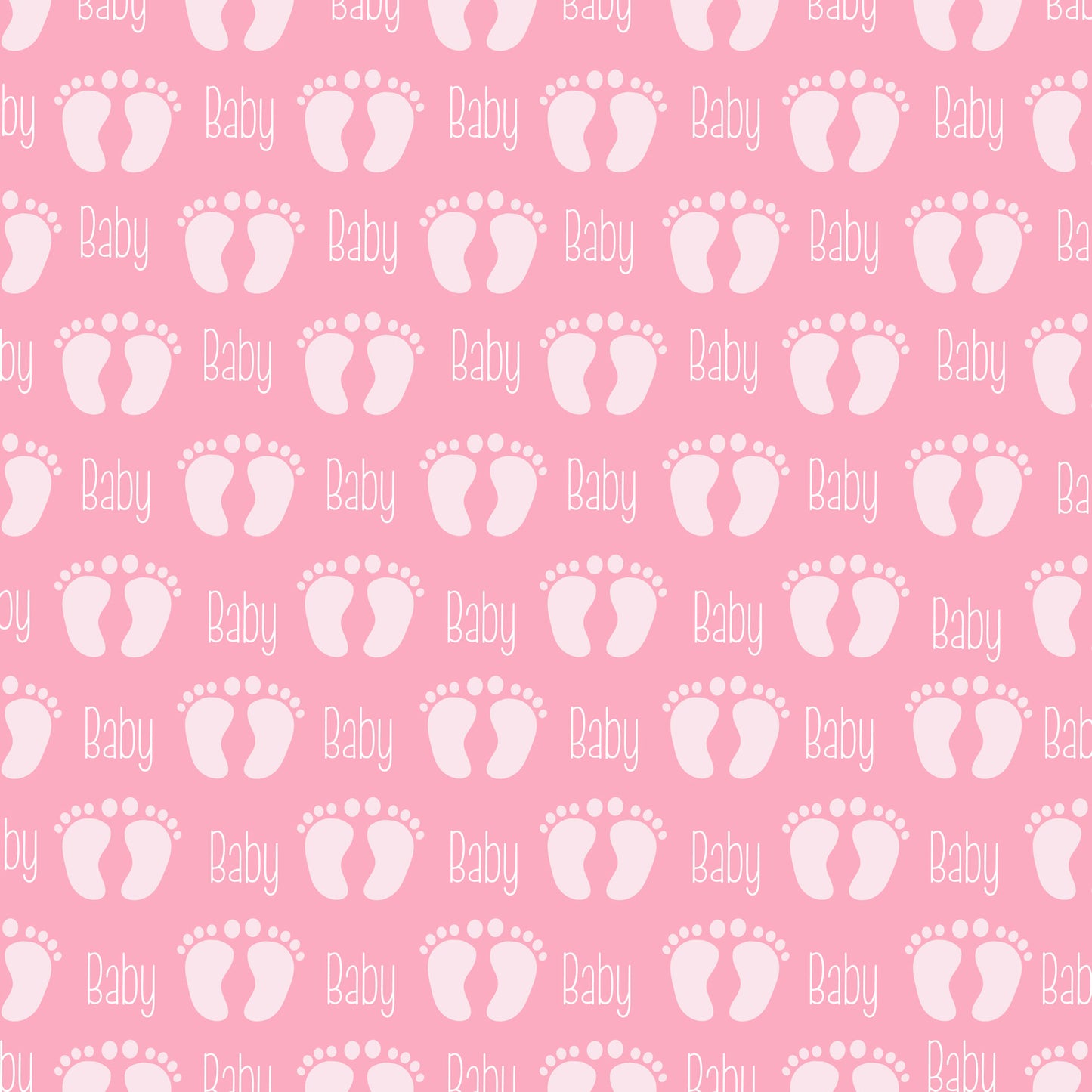 Ready To Pop Collection Girl Baby Steps 12 x 12 Double-Sided Scrapbook Paper - 15 Pack