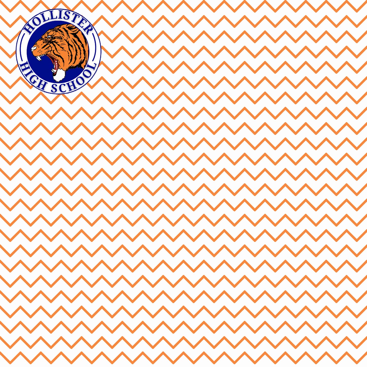 School Customs Collection School Logo 12 x 12 Double-Sided Scrapbook Paper by SSC Designs - Pack of 15
