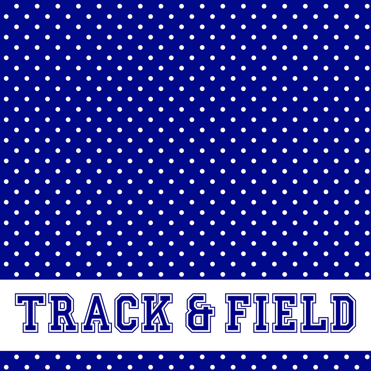 School Customs Collection Track & Field 12 x 12 Double-Sided Scrapbook Paper by SSC Designs - Pack of 15