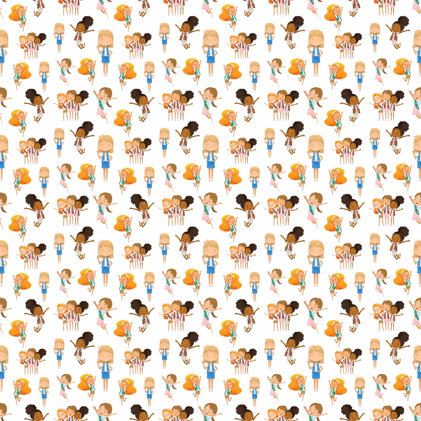 Earning My Badges Collection Friendships 12 x 12 Double-Sided Scrapbook Paper by SSC Designs - 15 Pack