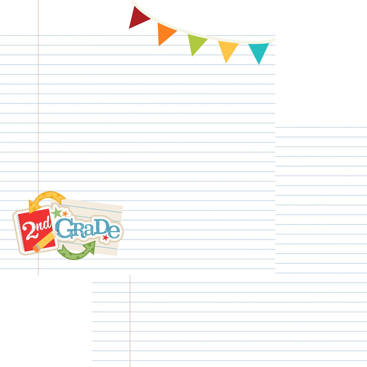 School Days 12 x 12 Scrapbook Paper & Embellishment Kit by SSC Designs - 3 Kits