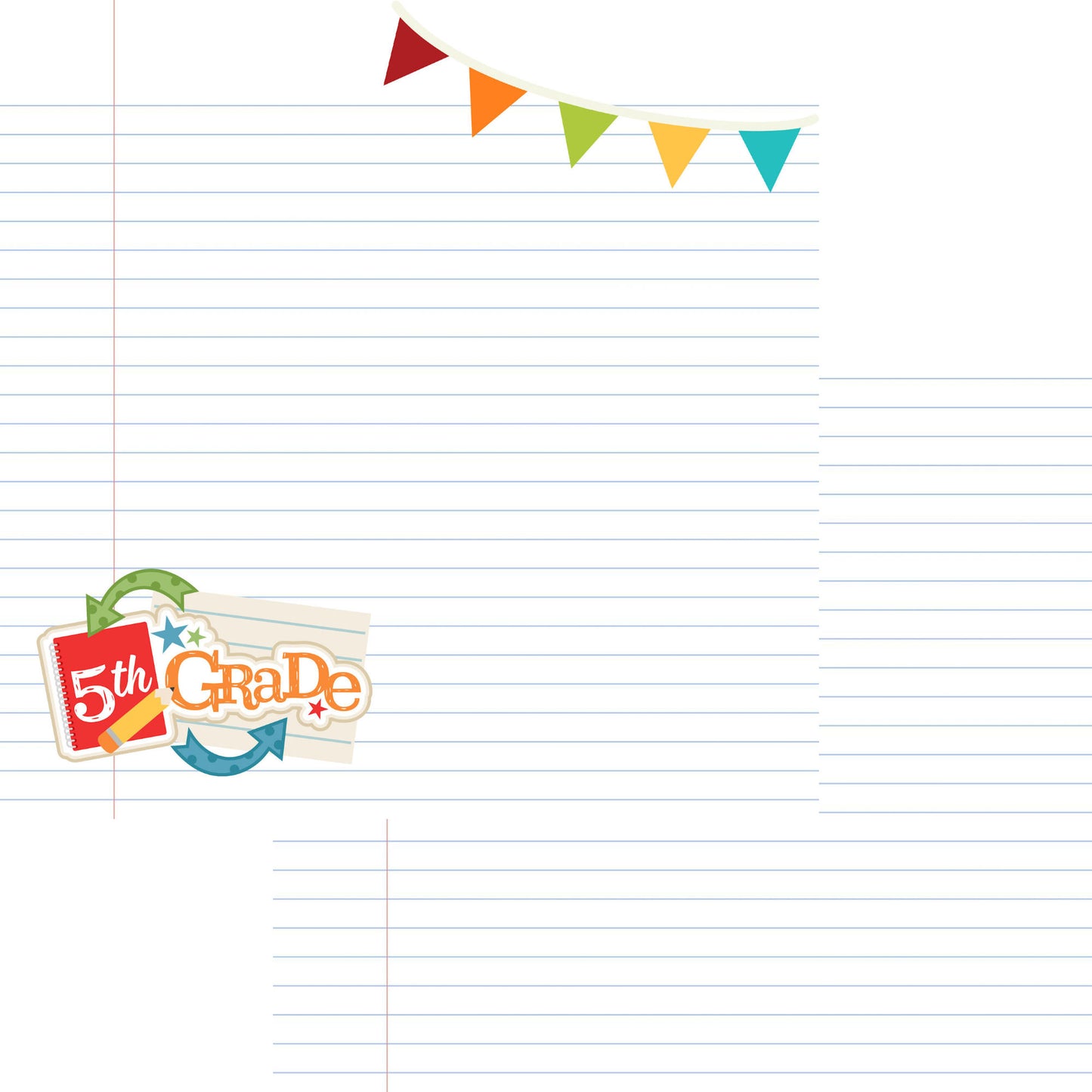 School Days 12 x 12 Scrapbook Paper & Embellishment Kit by SSC Designs - 3 Kits