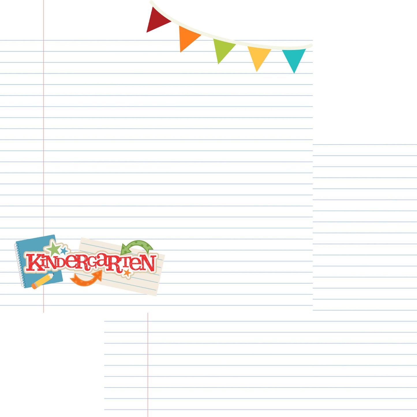 School Days 12 x 12 Scrapbook Paper & Embellishment Kit by SSC Designs - 3 Kits