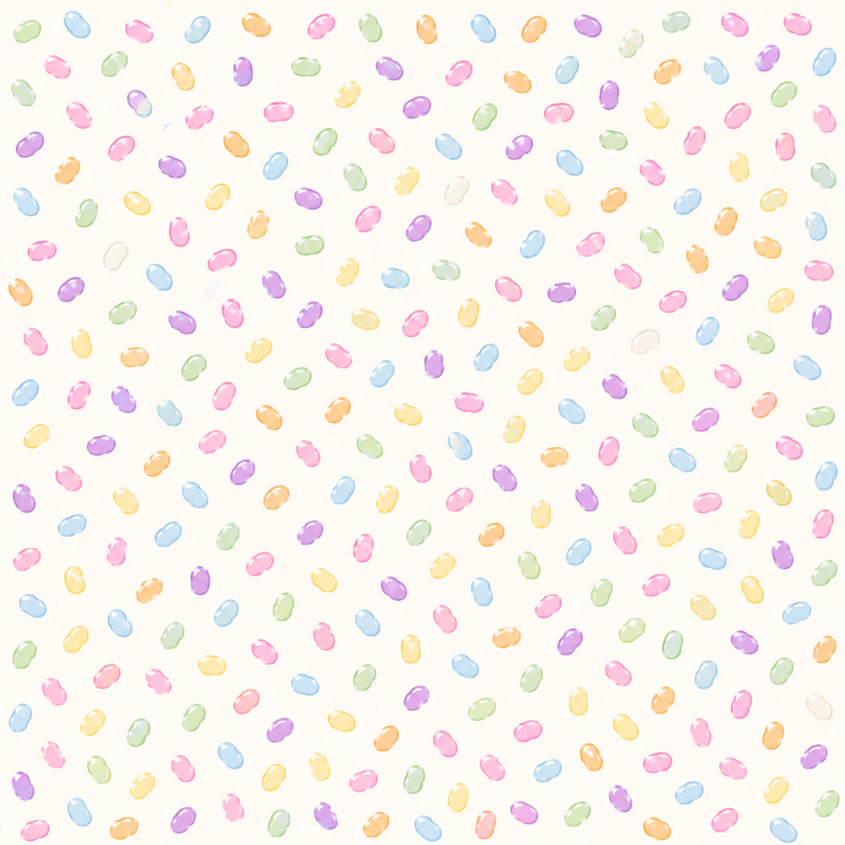 Jelly Bean 12 x 12 Double-Sided Scrapbook Paper by SSC Designs - 15 Pack