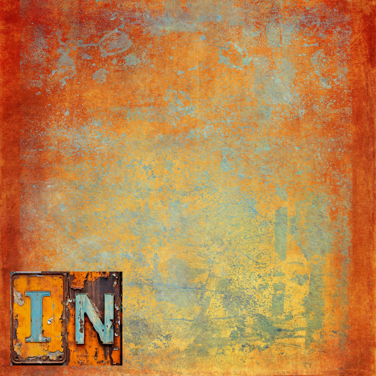 State Plates Collection Indiana 12 x 12 Double-Sided Scrapbook Paper by SSC Designs