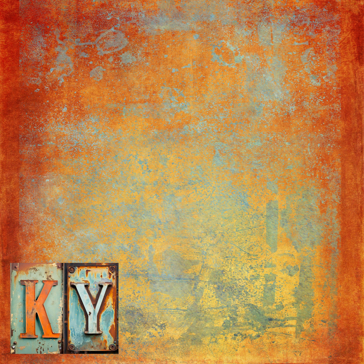 State Plates Collection Kentucky 12 x 12 Double-Sided Scrapbook Paper by SSC Designs
