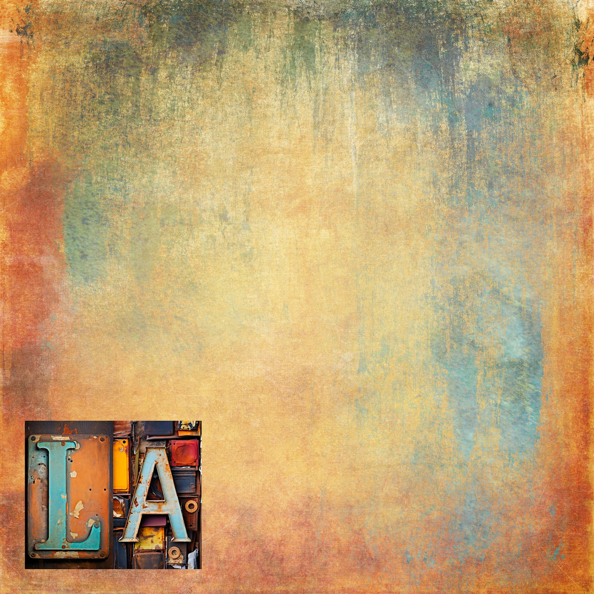 State Plates Collection Louisiana 12 x 12 Double-Sided Scrapbook Paper by SSC Designs
