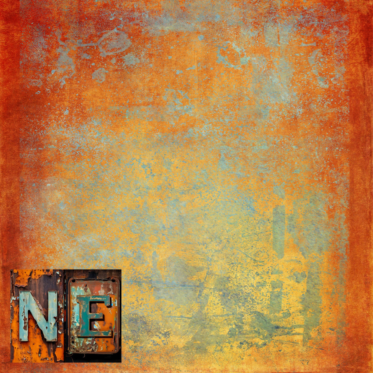 State Plates Collection Nebraska 12 x 12 Double-Sided Scrapbook Paper by SSC Designs