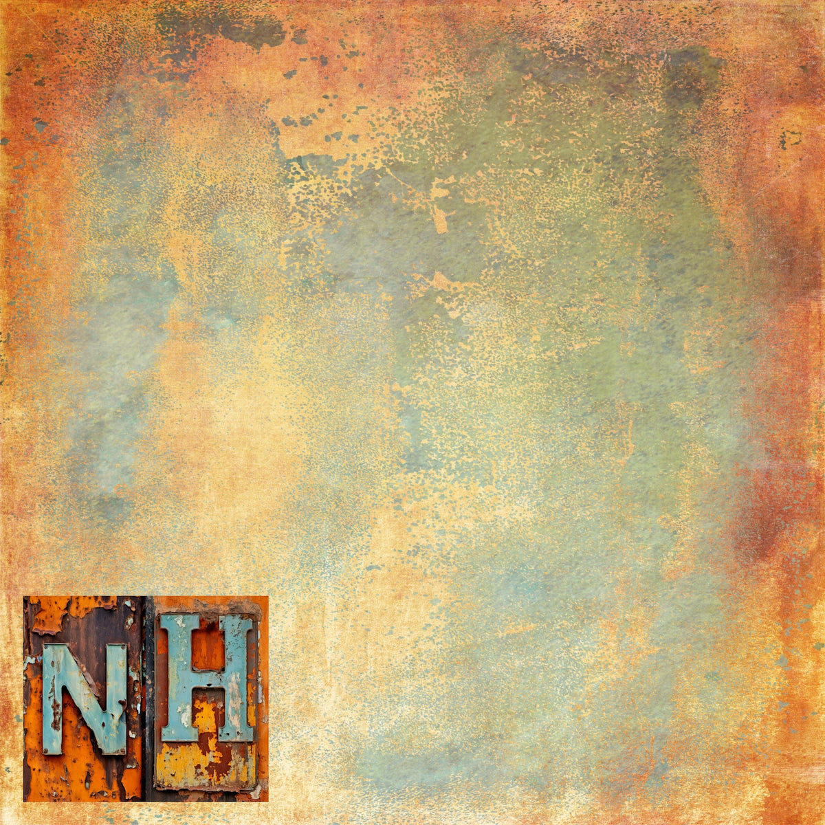 State Plates Collection New Hampshire 12 x 12 Double-Sided Scrapbook Paper by SSC Designs
