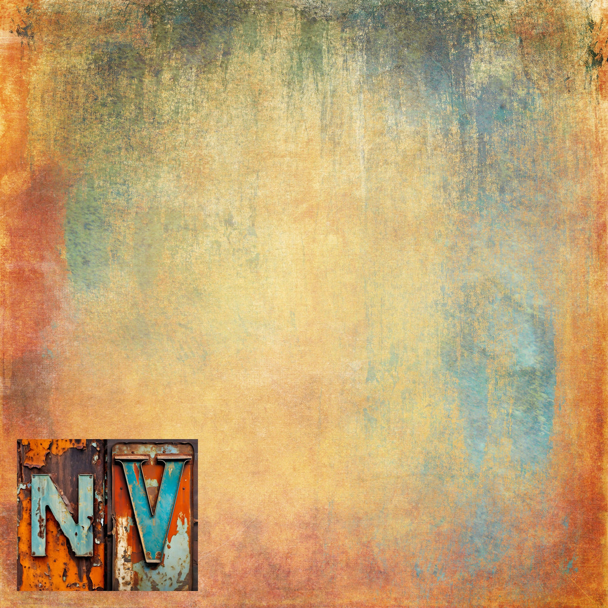 State Plates Collection Nevada 12 x 12 Double-Sided Scrapbook Paper by SSC Designs