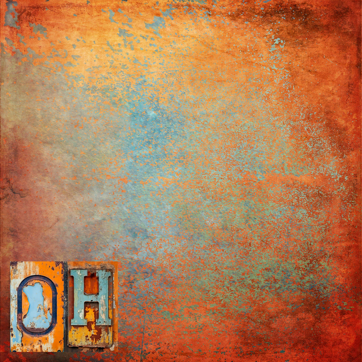 State Plates Collection Ohio 12 x 12 Double-Sided Scrapbook Paper by SSC Designs