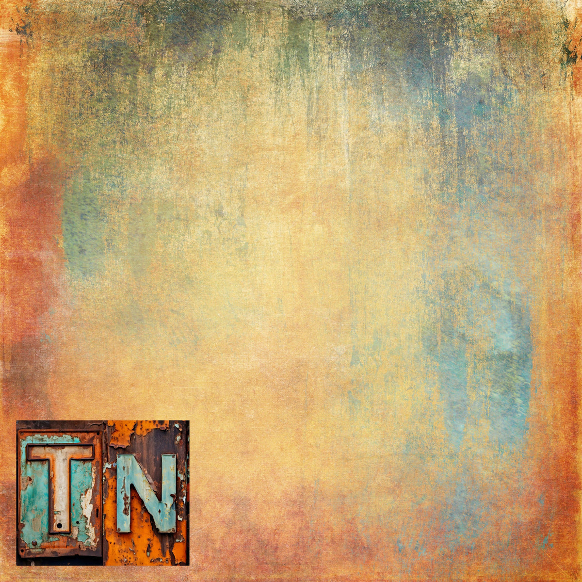 State Plates Collection Tennessee 12 x 12 Double-Sided Scrapbook Paper by SSC Designs