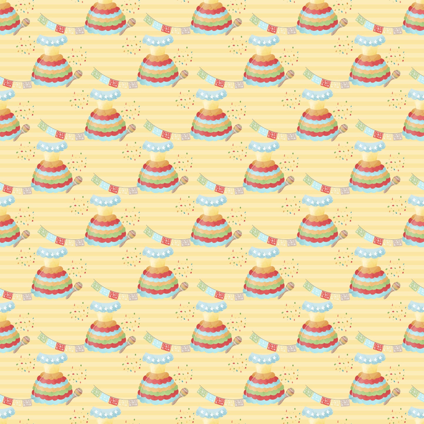Fiesta Collection Taco Tuesday 12 x 12 Double-Sided Scrapbook Paper - 15 Pack