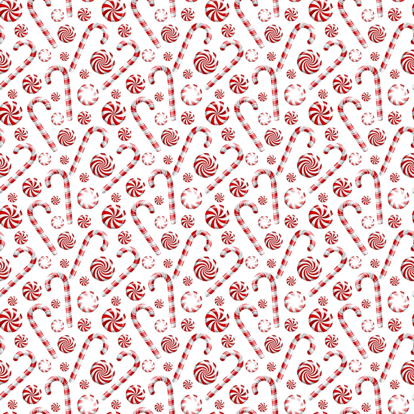 Peppermint Christmas Collection Merry Christmas 12 x 12 Double-Sided Scrapbook Paper - 15 Pack