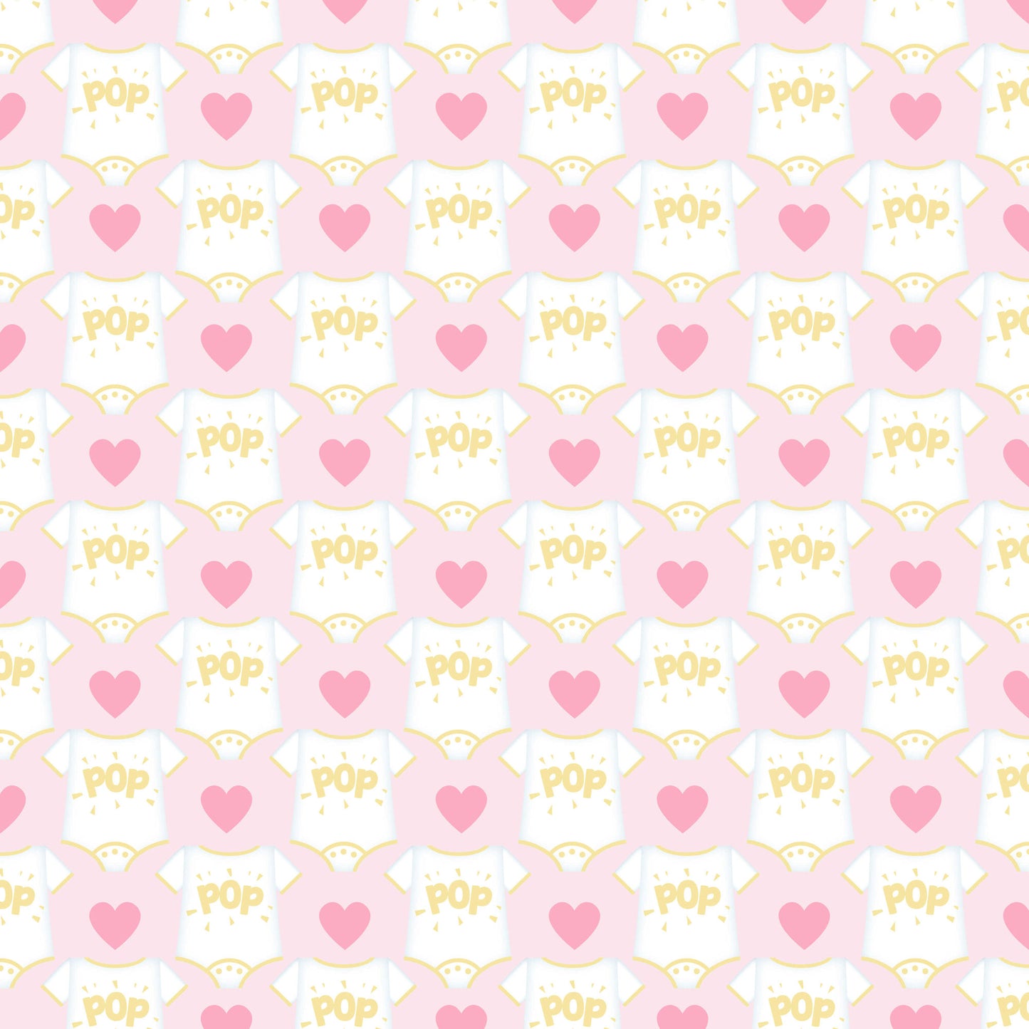 Ready To Pop Collection Onesie Girl 12 x 12 Double-Sided Scrapbook Paper - 15 Pack