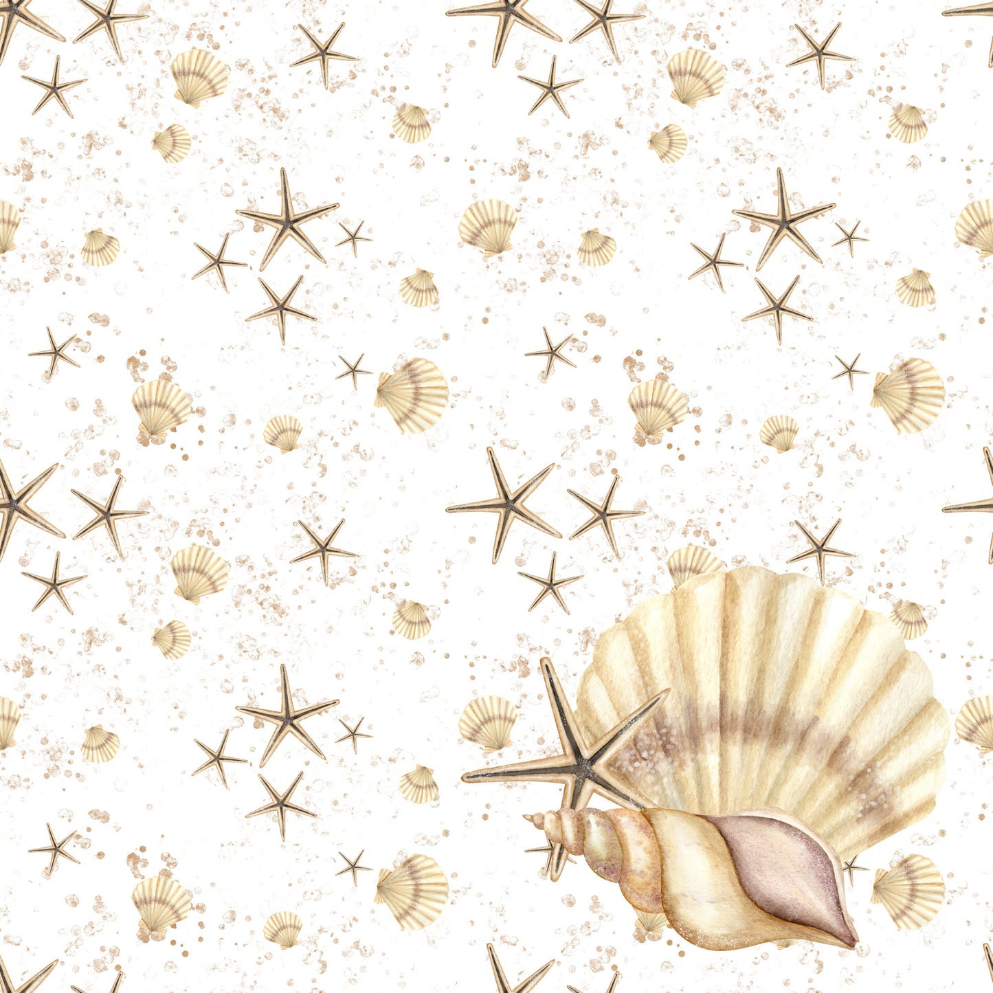 Seaside Dreams Collection Sea Turtles 12 x 12 Double-Sided Scrapbook Paper by SSC Designs - 15 Pack