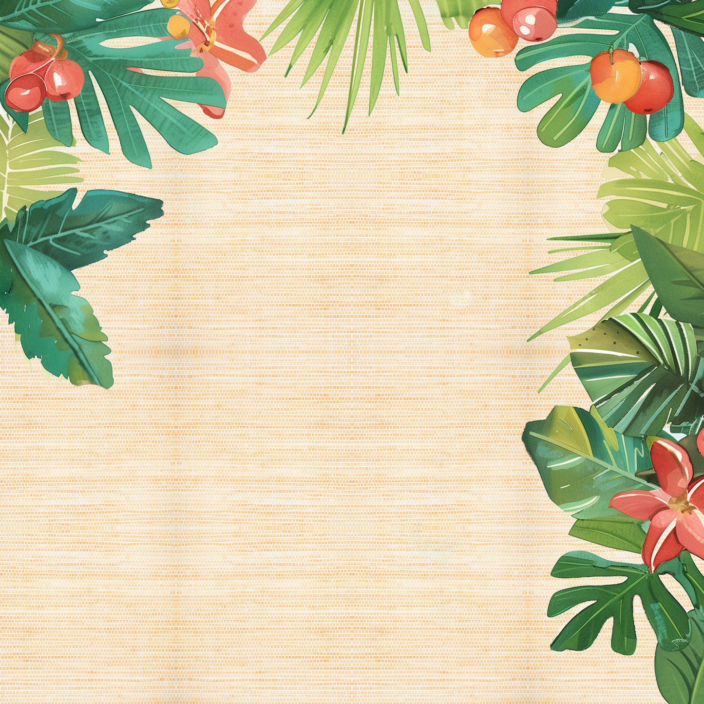 Summer At The Pool Collection Beach 12 x 12 Double-Sided Scrapbook Paper by SSC Designs - 15 Pack