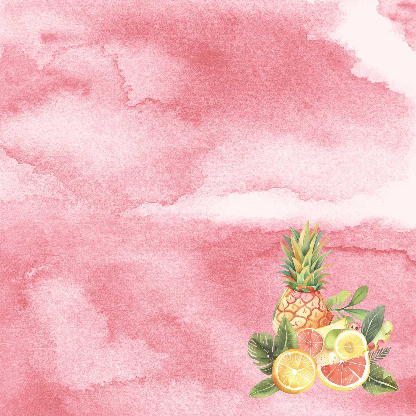 Summer At The Pool Collection Beach Gear 12 x 12 Double-Sided Scrapbook Paper by SSC Designs - 15 Pack