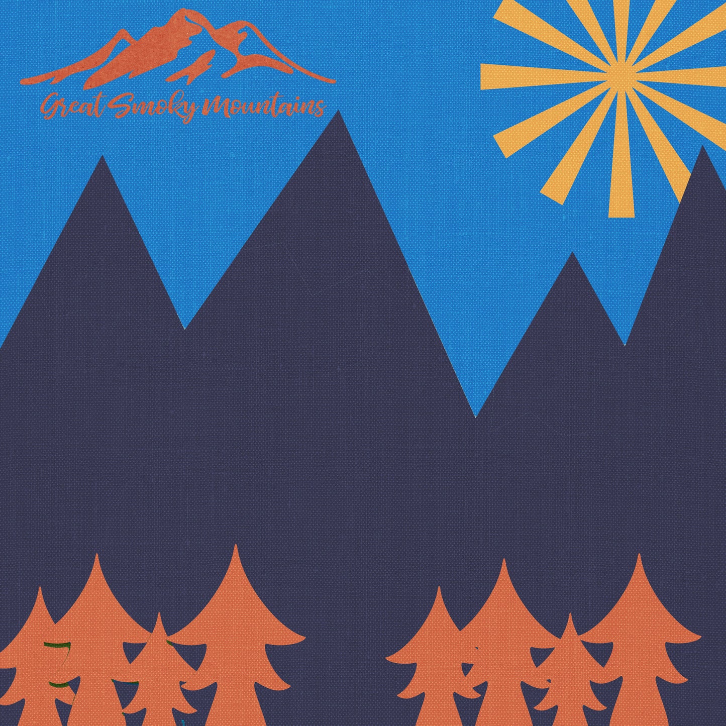 Tennessee Collection Great Outdoors 12 x 12 Double-Sided Scrapbook Paper by SSC Designs - 15 Pack