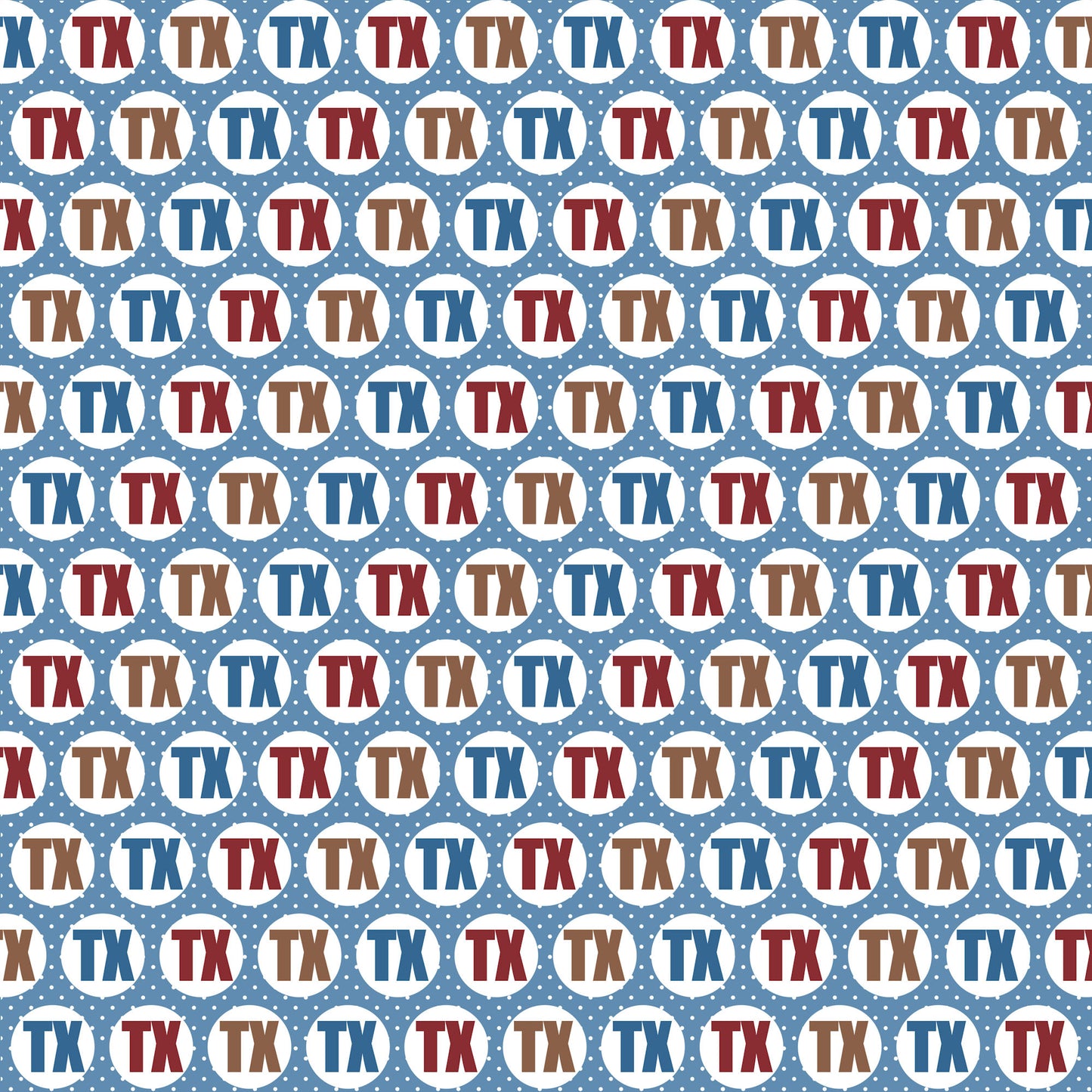 Texas Collection All Around Texas 12 x 12 Double-Sided Scrapbook Paper by SSC Designs - 15 Pack