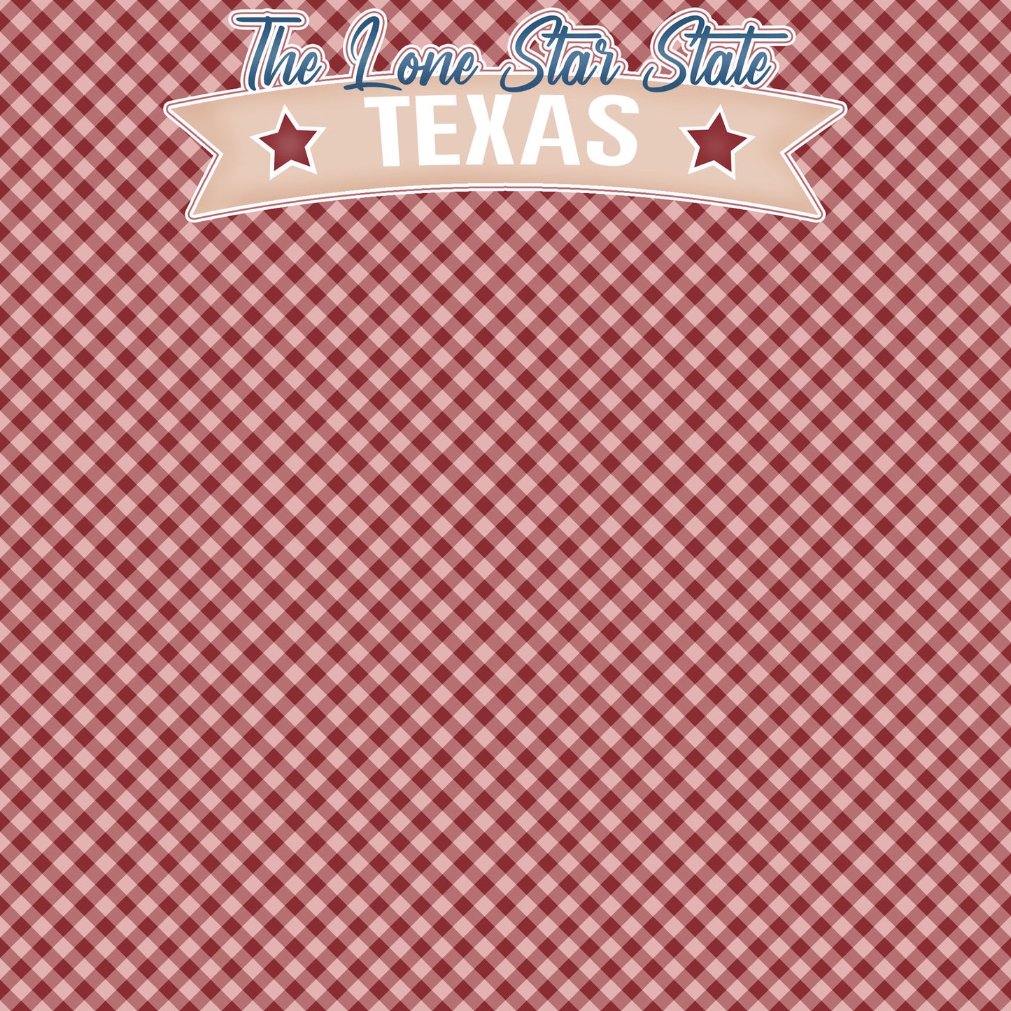 Texas Collection The Lone Star State 12 x 12 Double-Sided Scrapbook Paper by SSC Designs - 15 Pack