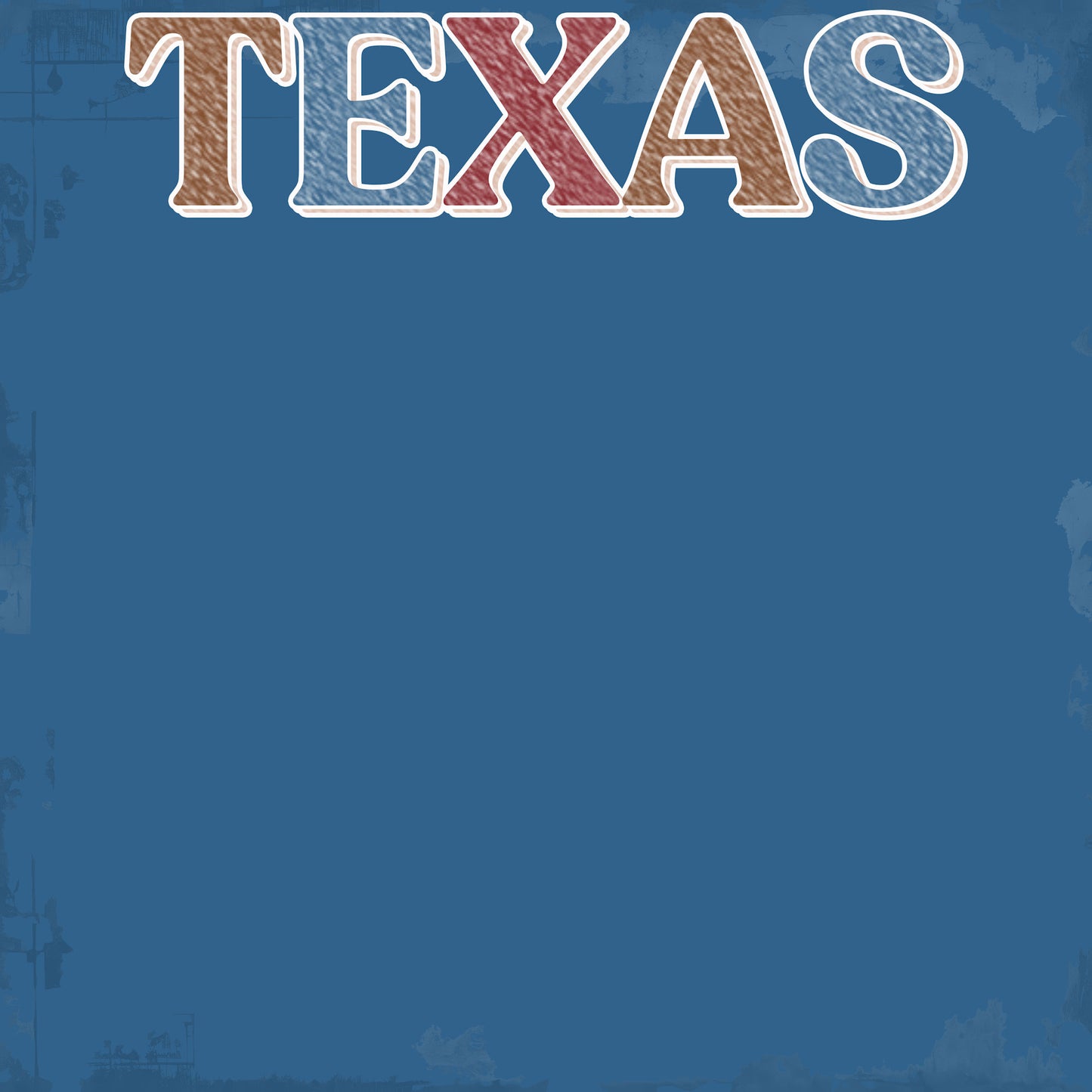 Texas Collection Epic Texas 12 x 12 Double-Sided Scrapbook Paper by SSC Designs - 15 Pack