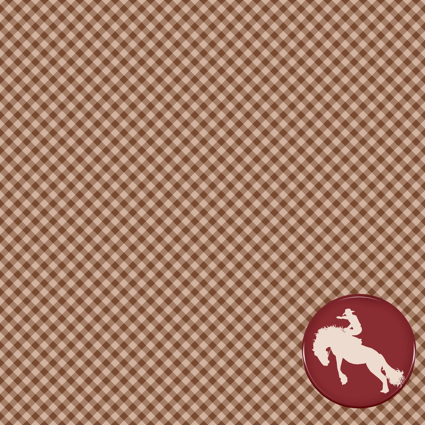 Texas Collection Texas Rodeo 12 x 12 Double-Sided Scrapbook Paper by SSC Designs - 15 Pack