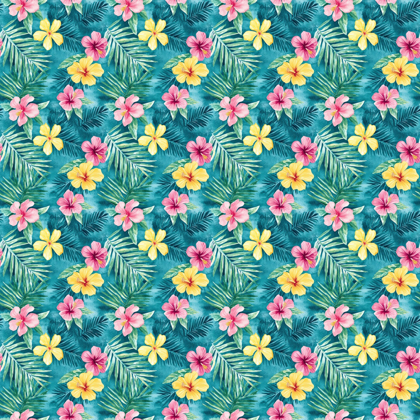 Tropic Like It's Hot Collection Paradise Found 12 x 12 Double-Sided Scrapbook Paper by SSC Designs - 15 Pack