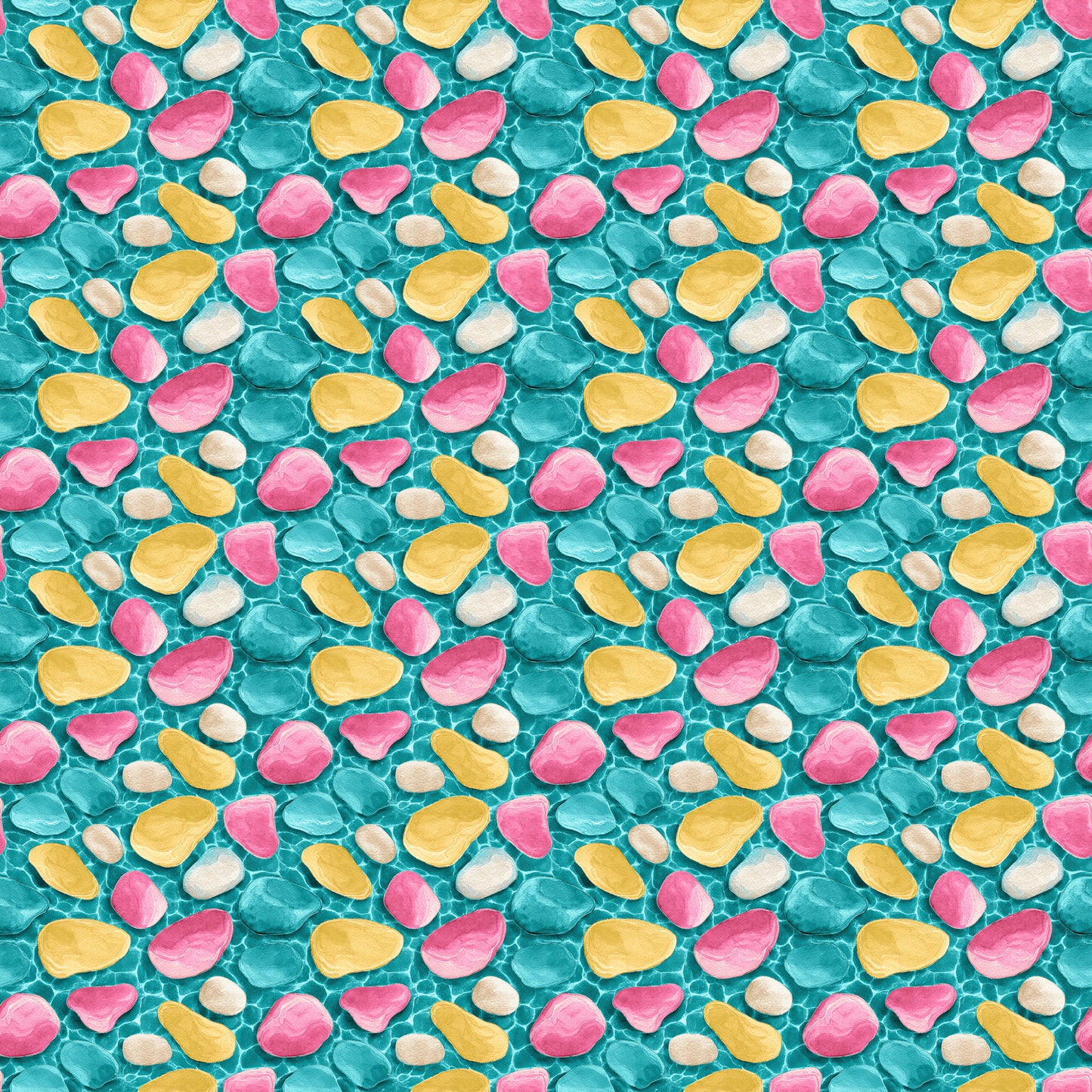 Tropic Like It's Hot Collection Cabana Cool 12 x 12 Double-Sided Scrapbook Paper by SSC Designs - 15 Pack