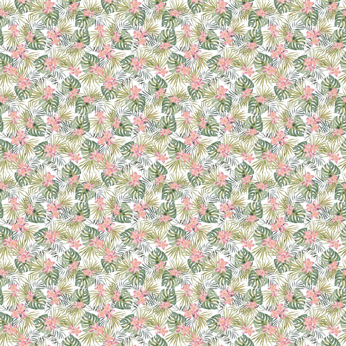 Tropical Paradise Collection Breathtaking 12 x 12 Double-Sided Scrapbook Paper by SSC Designs