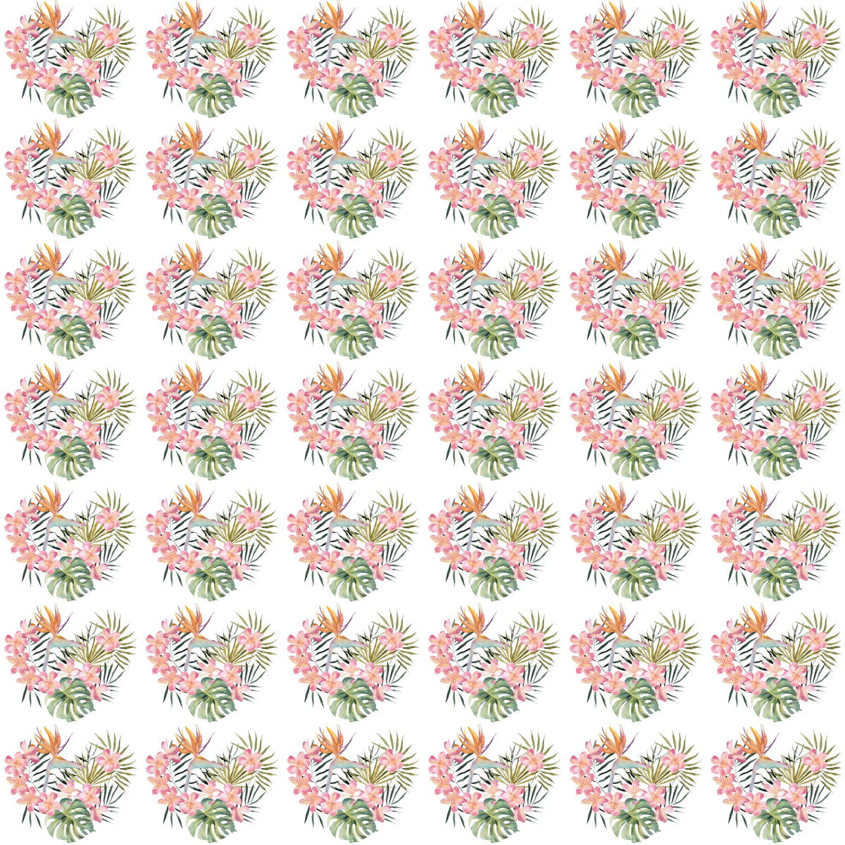 Tropical Paradise Collection Exhilarating 12 x 12 Double-Sided Scrapbook Paper by SSC Designs