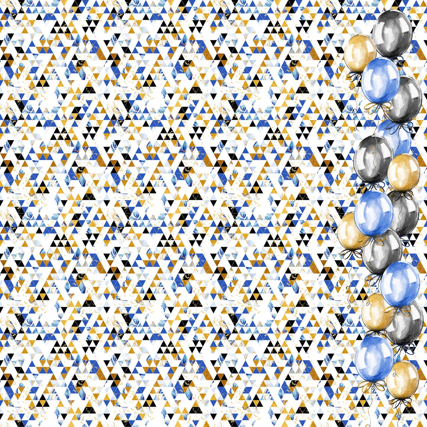 2026 Collection Balloon Drop 12 x 12 Double-Sided Scrapbook Paper by SSC Designs - 15 Pack