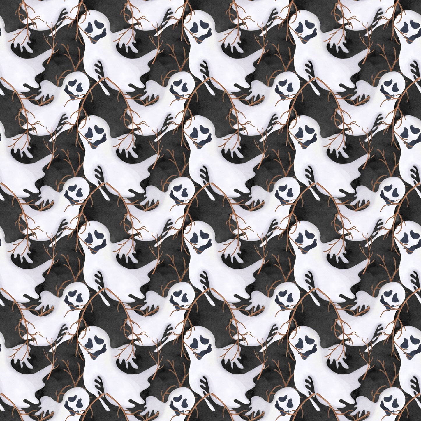 Witch, Please! Collection Creepy Collage 12 x 12 Double-Sided Scrapbook Paper by SSC Designs - 15 Pack