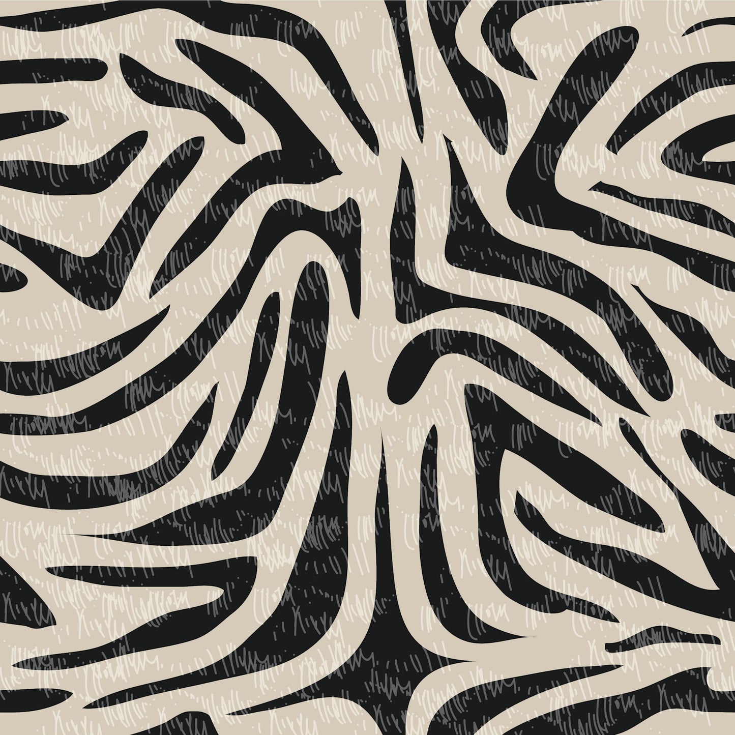 Animal Safari Collection Zebra Stripes 12 x 12 Double-Sided Scrapbook Paper by SSC Designs - 15 Pack