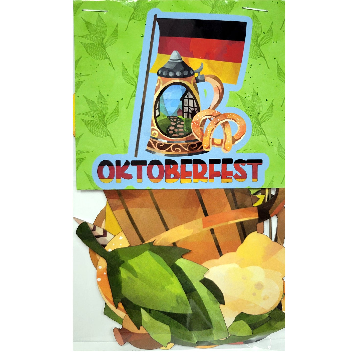 PhantasiaDesign's Oktoberfest 12 x 12 Scrapbook Paper Pack & Embellishment Kit - 3 Kits