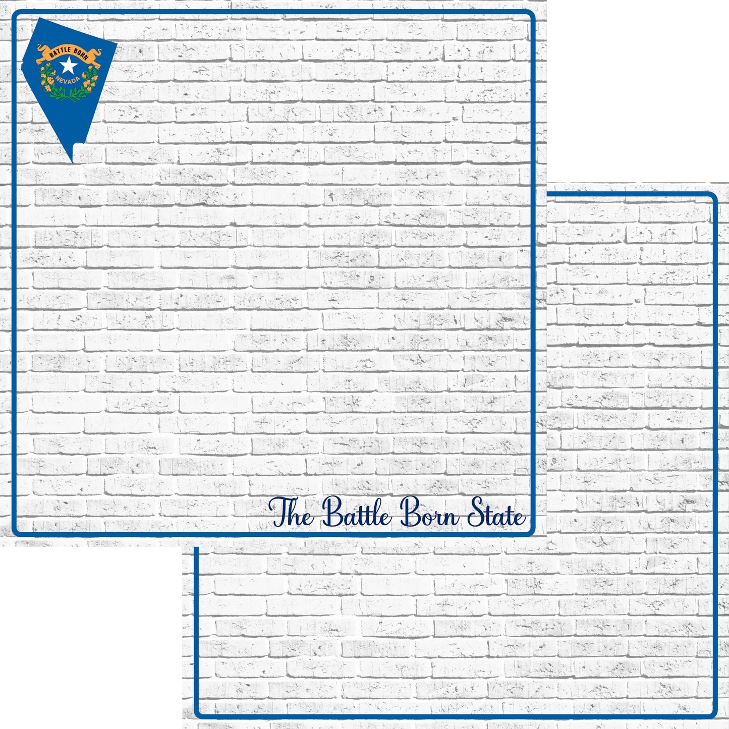 Fifty States Collection Nevada 12 x 12 Double-Sided Scrapbook Paper by SSC Designs - 15 Pack