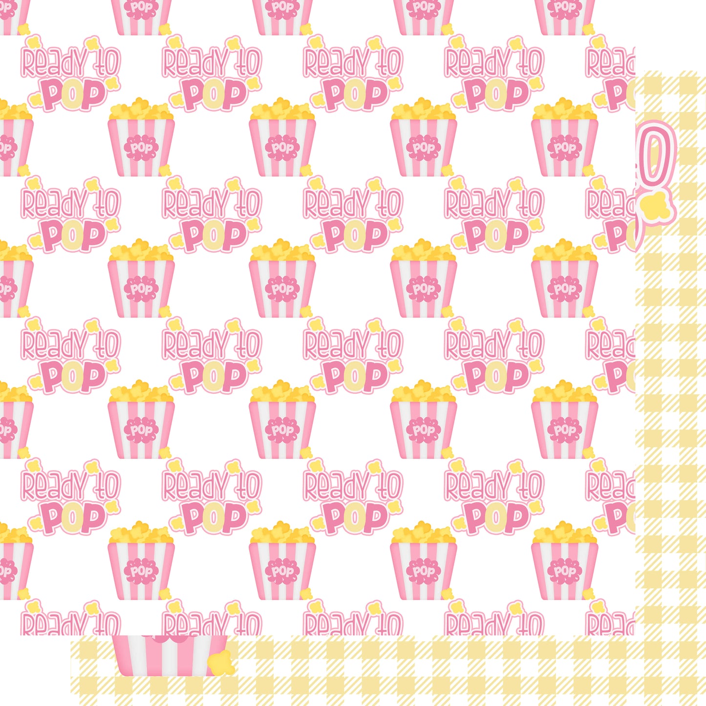 Ready To Pop Collection Ready To Pop Girl 12 x 12 Double-Sided Scrapbook Paper - 15 Pack