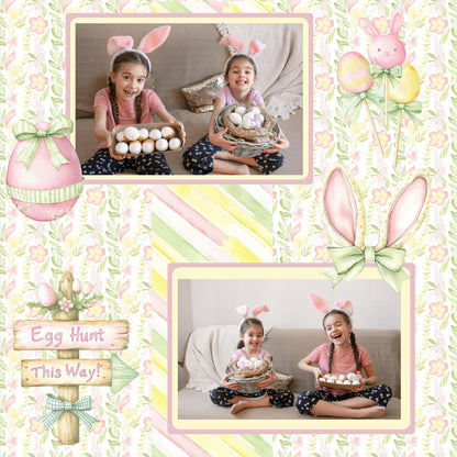 Easter Garden Collection Laser Cut Scrapbook Ephemera Embellishments by SSC Designs - 3 Packs