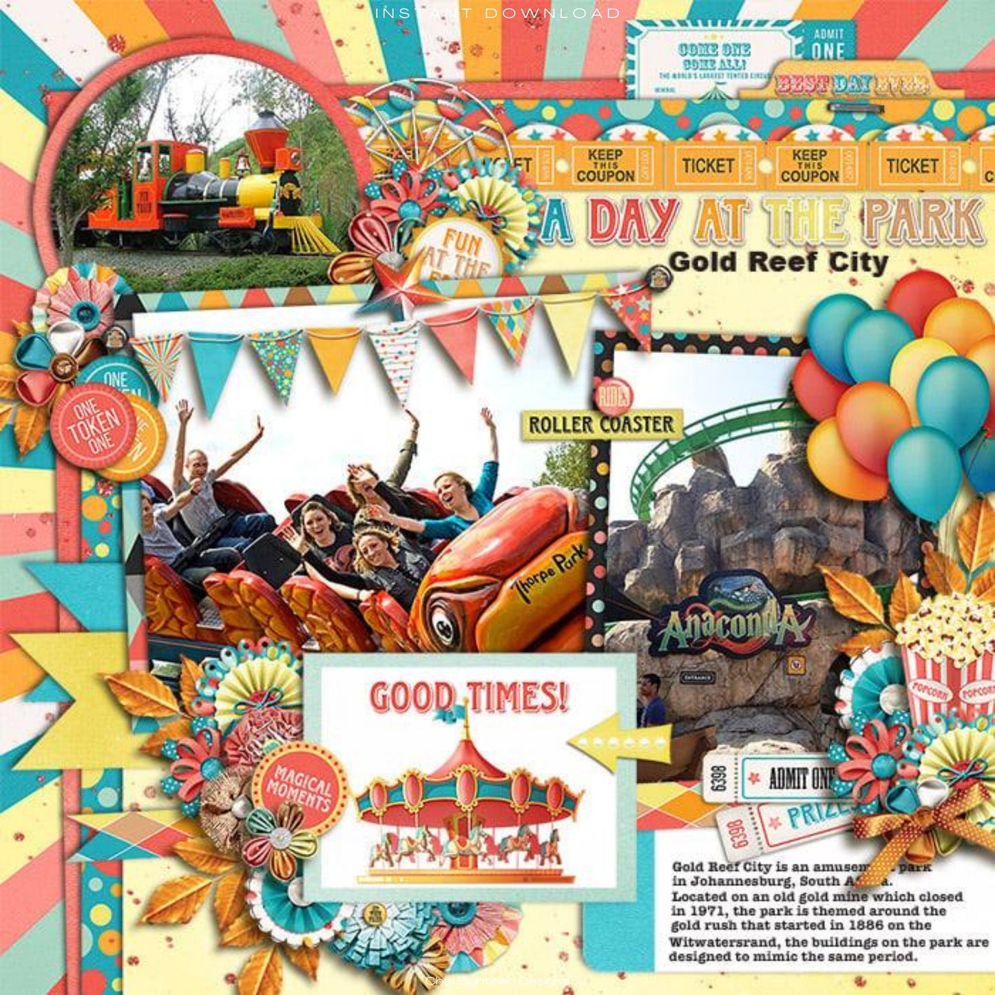Fun At The Fair Collection Laser Cut Scrapbook Ephemera Embellishments by SSC Designs - 3 Packs