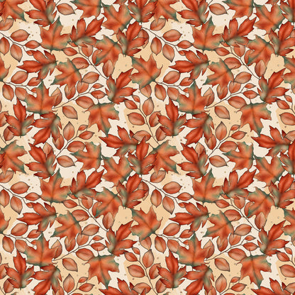 Gaynor Carradice's Autumn Favorites Collection Falling Leaves 12 x 12 Double-Sided Scrapbook Paper - 15 Pack