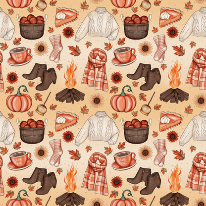 Gaynor Carradice's Autumn Favorites Collection Autumn Favorites 12 x 12 Double-Sided Scrapbook Paper - 15 Pack